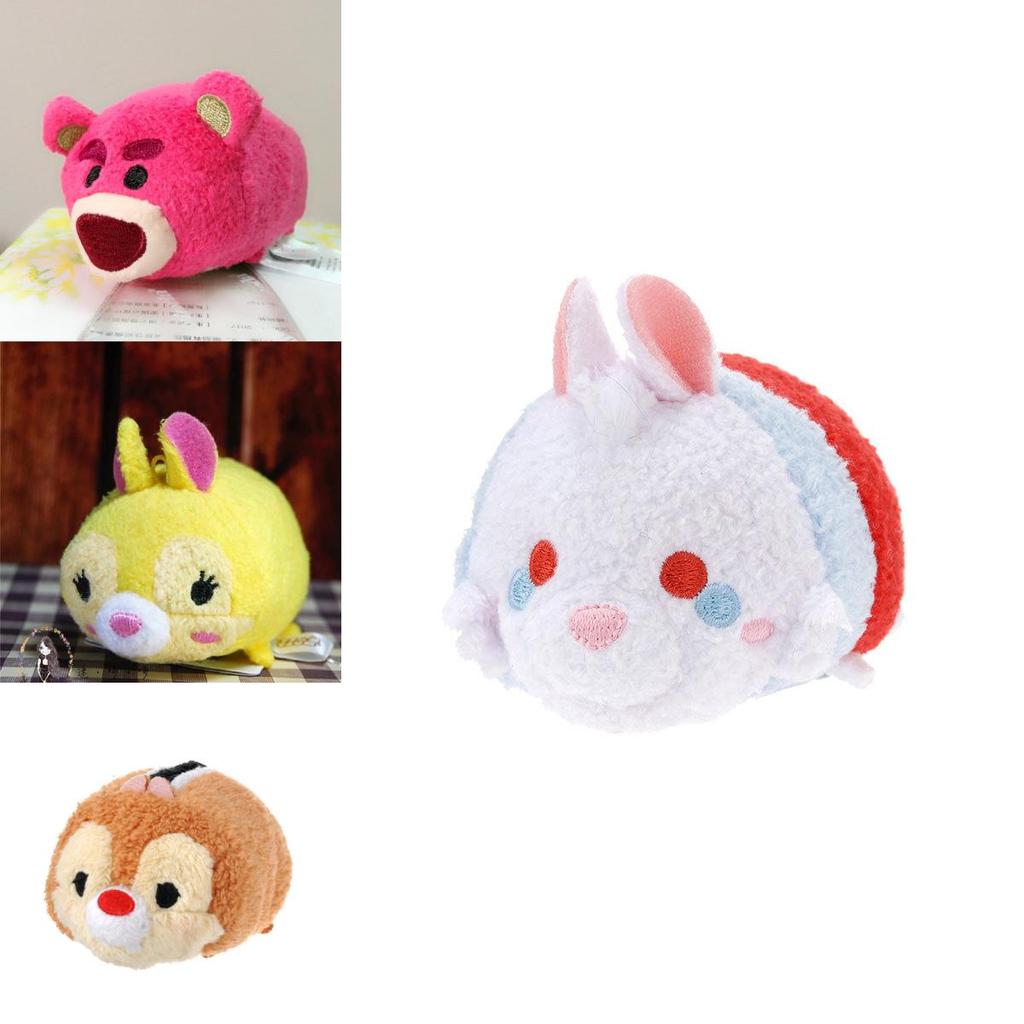 Adorable Cute Plush Doll Mini Toy Tsum Key Accessories For Screen Wipe And Hand Use