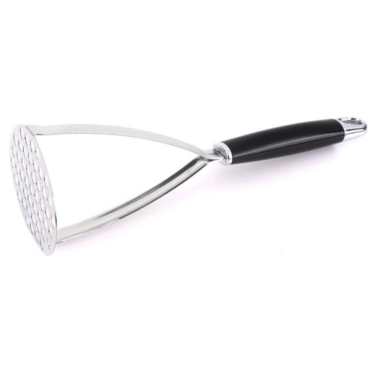 Potato Masher Stainless Steel Potato Press Mud Pusher Household Kitchen Vegetable Fruit Masher