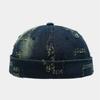 Spring and Summer Cotton Print Docker Cap Brimless Hat Skullies Beanie Hats Landlord Sailor Cap Men and Women 36