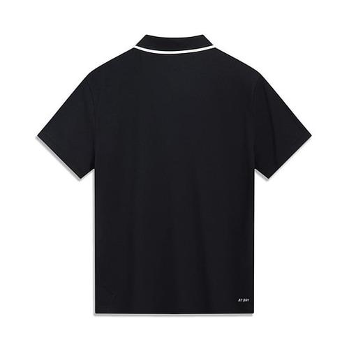 Li Ning LiNing Sports Life Collection Polo Shirt Men's Black YPLU043-2