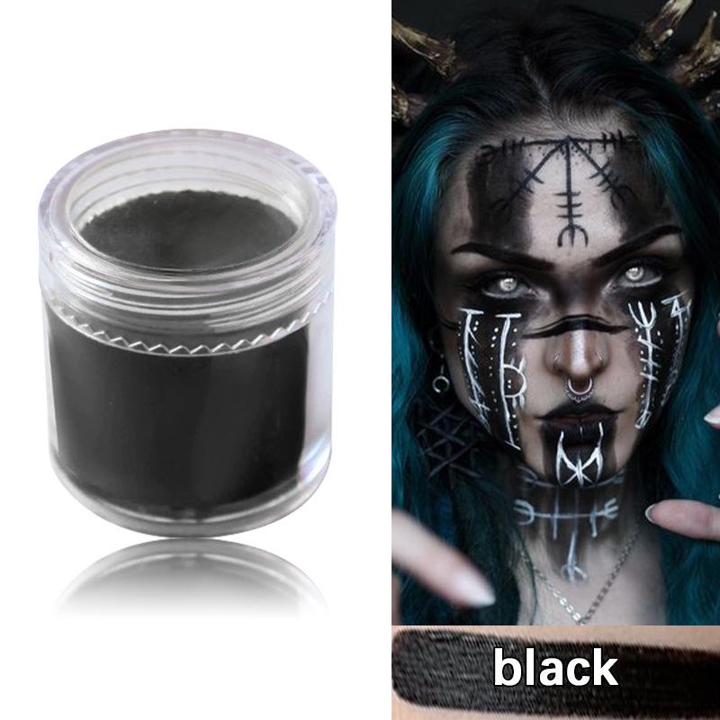 VERONNI Monochromatic Face and Body Paint for Halloween, Party, Drama, Christmas Makeup