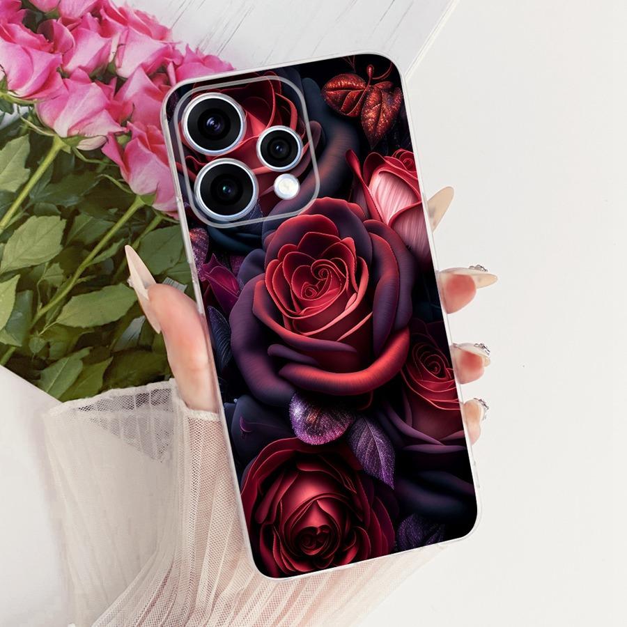 For OPPO Reno15 Reno 15F Case Cute Cat Painted TPU  Phone Case for OPPO Reno15 F Reno 15 CPH2825 Protective Soft Silicone Capa