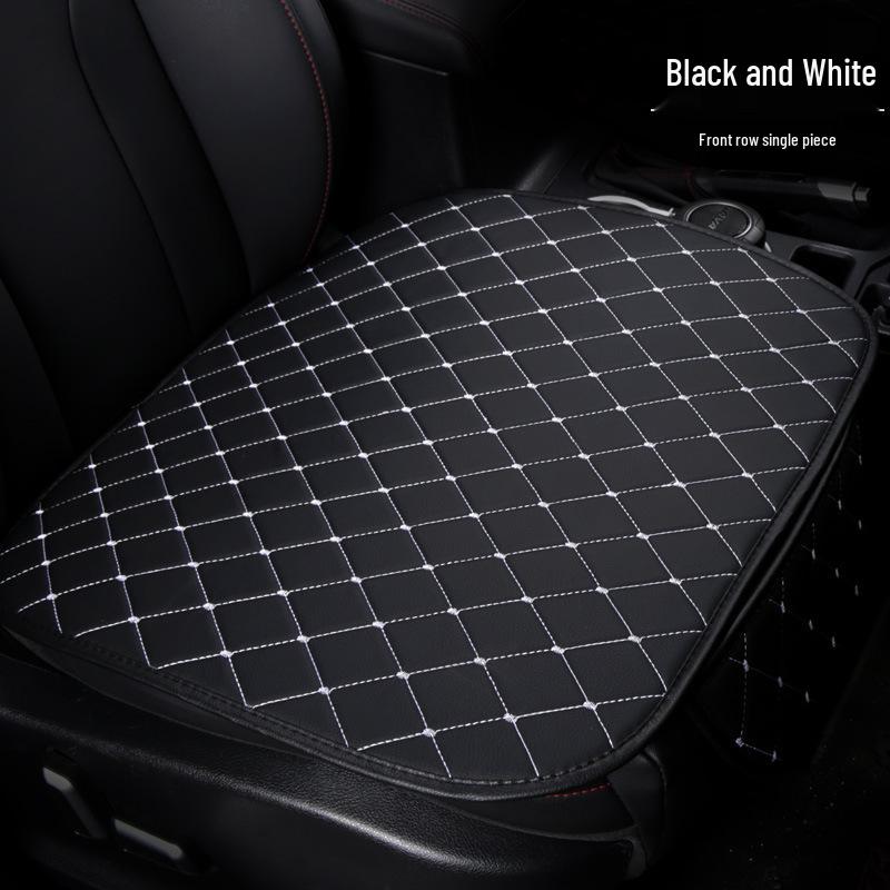 Универсальный всесезонный нескользящий кожаный комплект подушек для автомобильных сидений (Трехсекционный, без спинки)