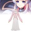 Impact Sangonomiya Genshin Kokomi Role Play Cosplay Costume Clothes Performance