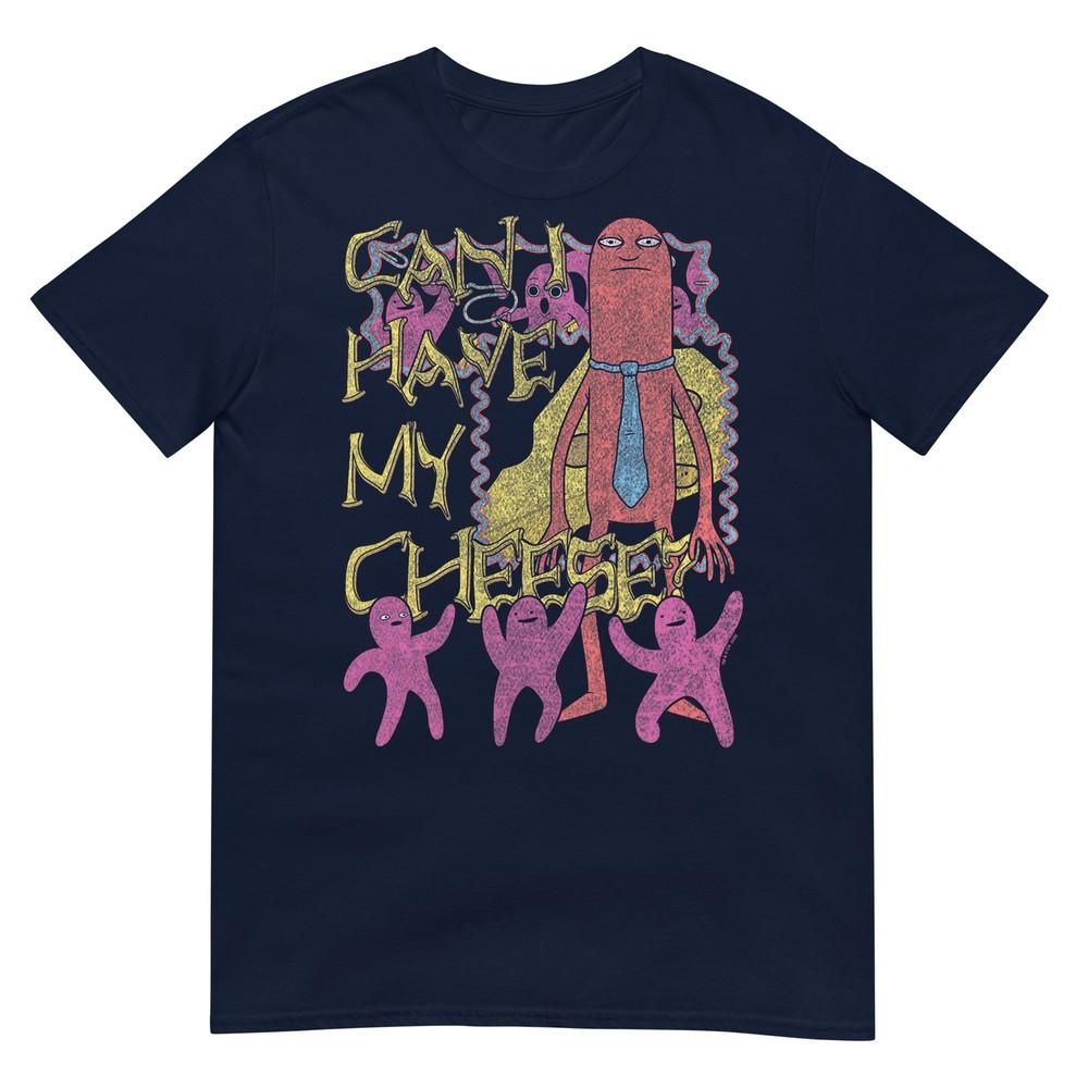 Smiling Friends Can I Have My Cheese Allan Collage Cartoon Tshirt S