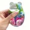 Cute Colorful Gummy Bear Fudge Squeeze Toy Stress Relief Fidget Sensory Toys Soft Slow-Rebound Squishies For Adults