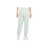 Nike Logo Fleece Cuffed Casual Sports Pants Women Pants Frosted-Light-Green DA2255-321