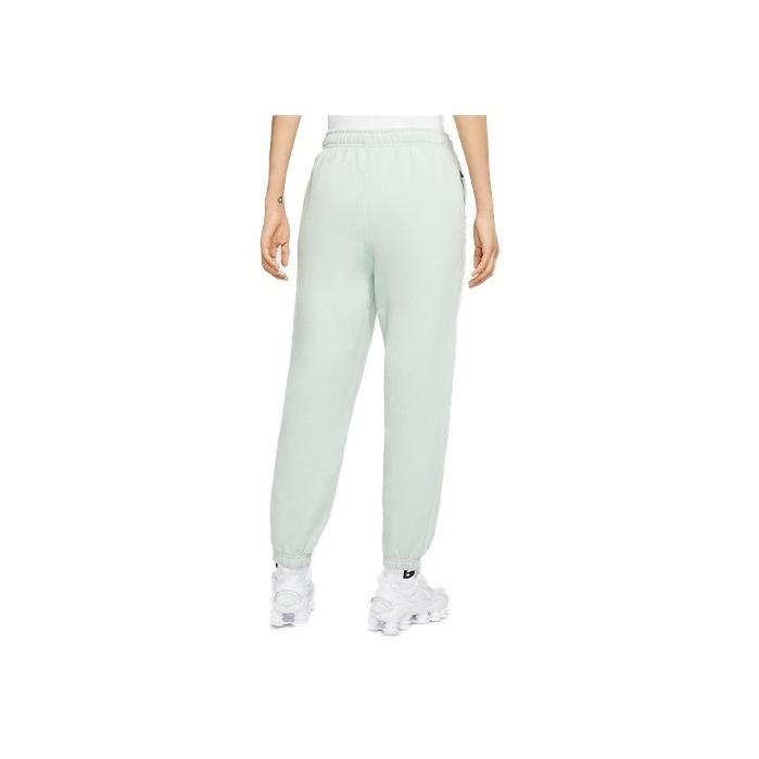 Nike Logo Fleece Cuffed Casual Sports Pants Women Pants Frosted-Light-Green DA2255-321