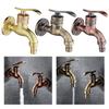 Zinc Alloy Laundry Bathroom Washing Machine Faucet Mop Pond Bibcock Wall Mounted Single Cold Water Tap