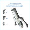 Comprehensive Grease Gun Accessory Kit with Nozzle, Manual, High-Pressure Pneumatic/Electric Tubes, Flexible Hose, Tip, Lock Pliers, and Flat Nozzle