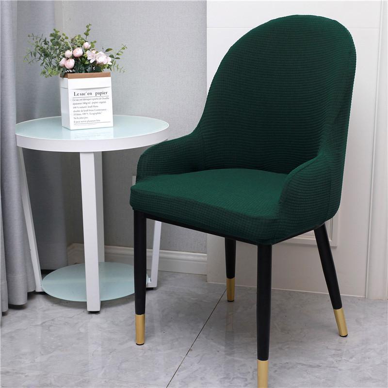 Elastic Curve European-style Chair Cover Hotel Hotel Hotel Chair Cover Dining Chair Wedding Banquet