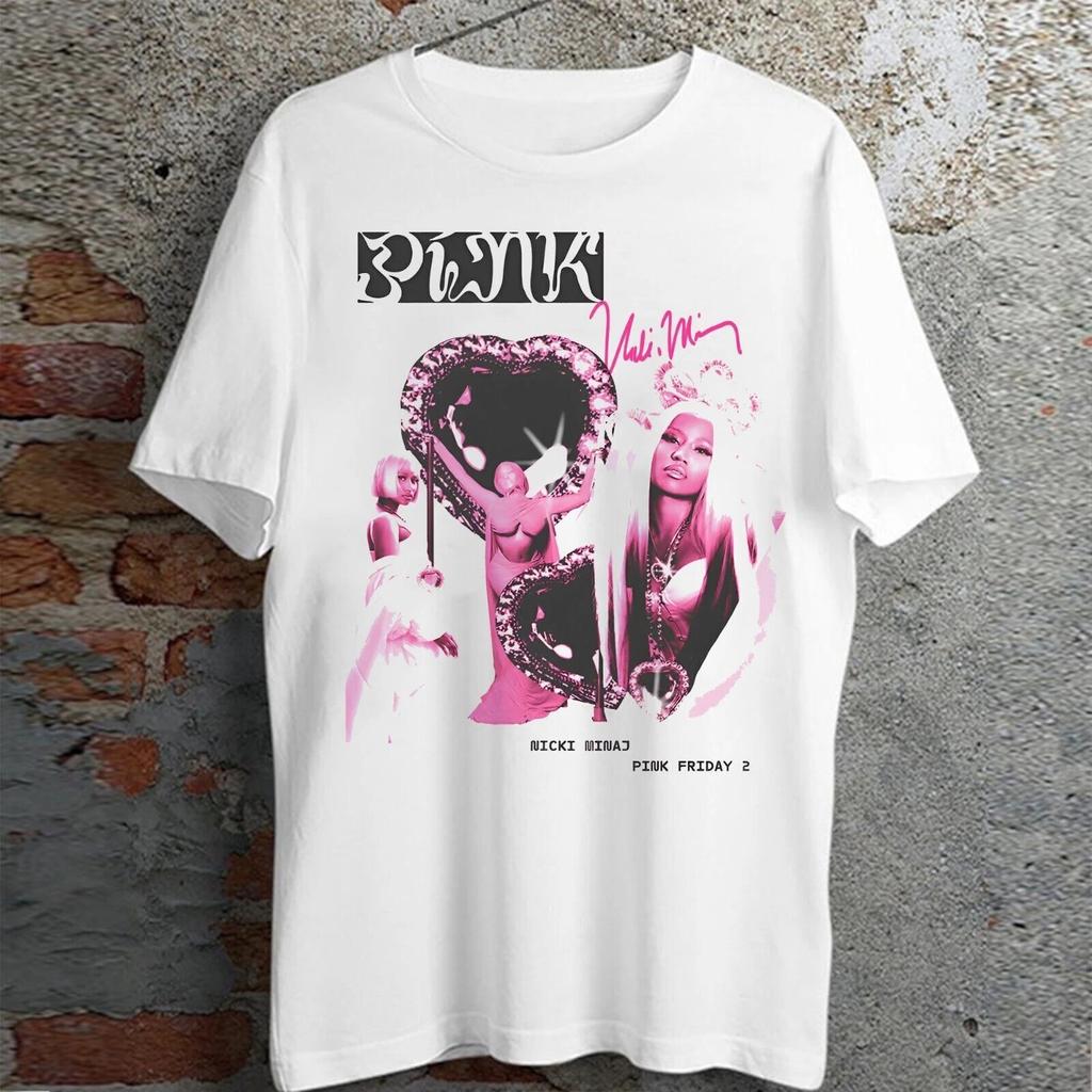Hot Nicki Minaj Pink Friday 2 Album Tshirt Gift Family Black S-5XL Tee P746
