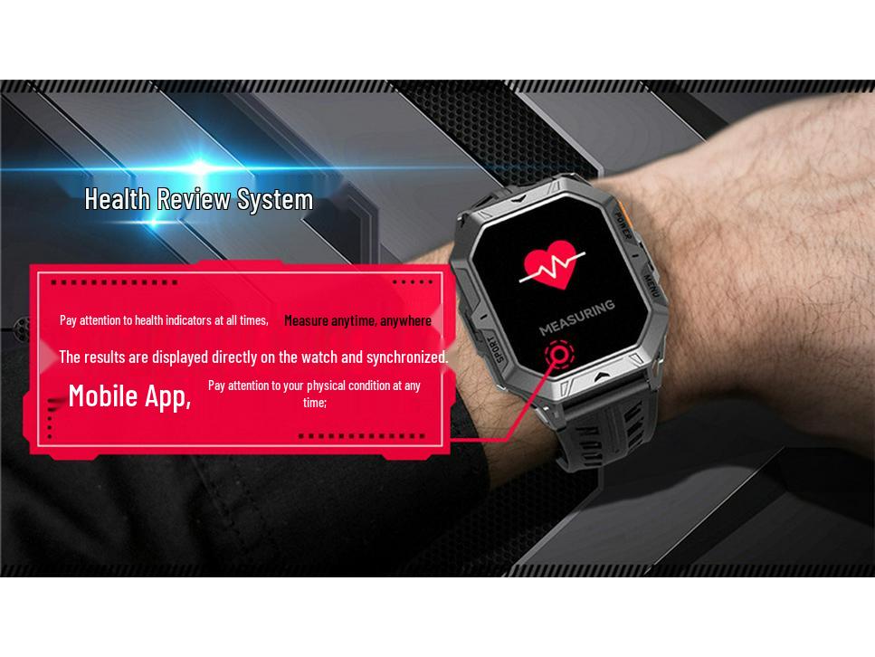 X1PRO Smartwatch: Bluetooth Call, Voice Assistant, Barometer, Pedometer, Compass, GPS, Sports Watch