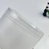 PP Refillable Cream Jar 50g Capacity Round Bottom Cosmetic Container Frosted Wide-Mouth Lotion Hair Dispenser Jar Hair Mask