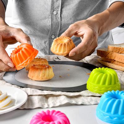 Convenient Easy Release Bakeware Flexible Cake Pudding Doughnut Silicone Mould Kitchen Gadgets Cake Mold