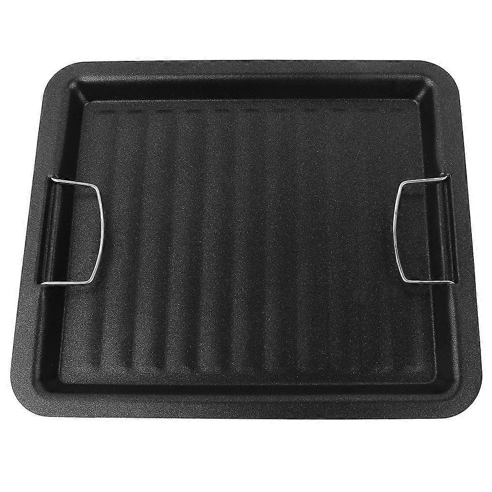 Non-stick Grill Pan Frying Plate Barbecue BBQ Party Buffet Camping Picnic Cookware