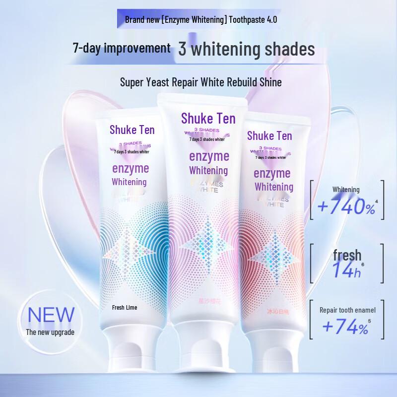 Shuke Enzyme Toothpaste 3-Pack
