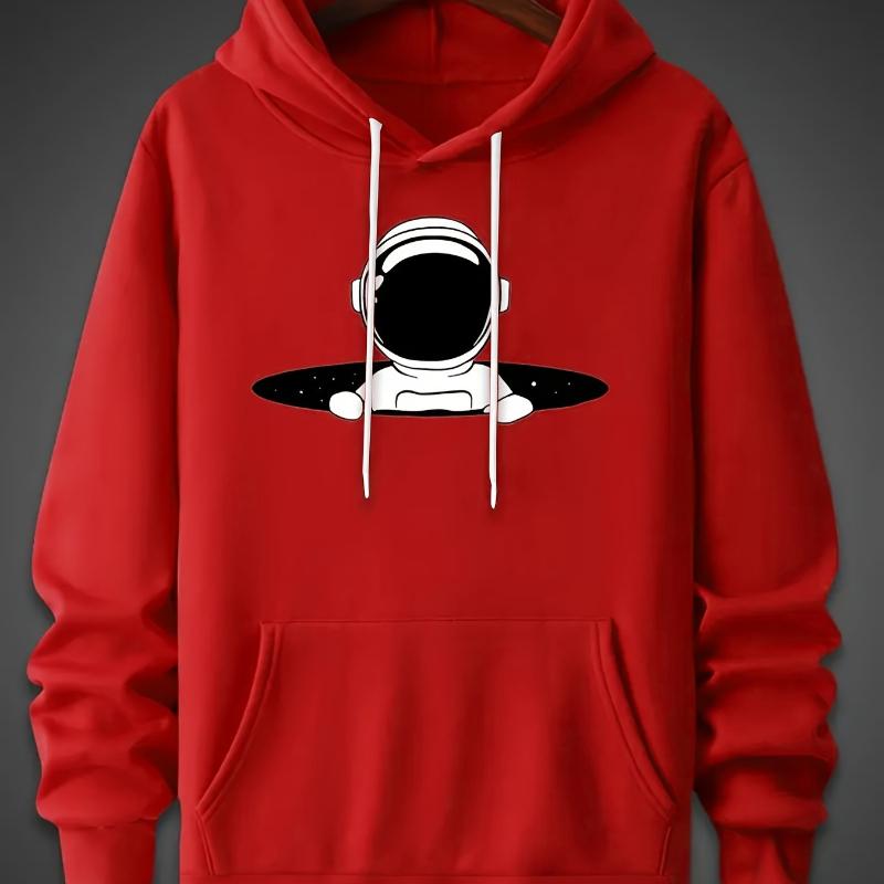 Soft Touch, Men's Hooded Sweatshirt, Ideal for Hiking Trails