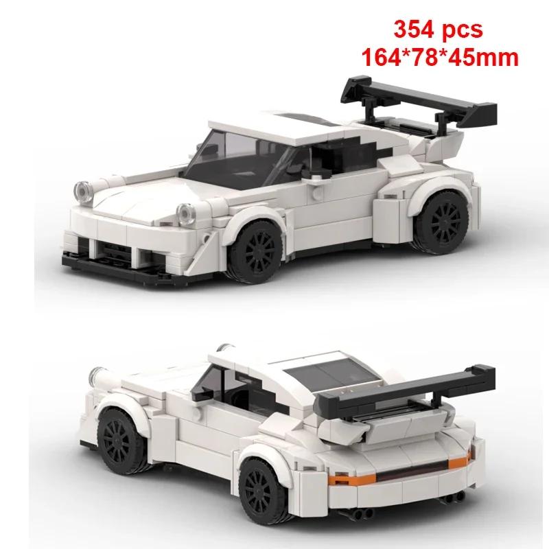 Technical Car Speed  Racing Vintage Car Building Blocks Sports City Vehicle Car Garage Off-road MOC Creative Toys