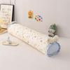 Fresh Style Cotton Double Gauze Rabbit Pillow - Korean Floral Long Hugging Pillow Insert