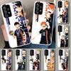 Anime Haikyuu School Volleyball Phone Case Cover for Samsung Galaxy A12 A22 A32 A52 A72 A02S A51 A50S A31 A20S A10S Note 20 Ultr