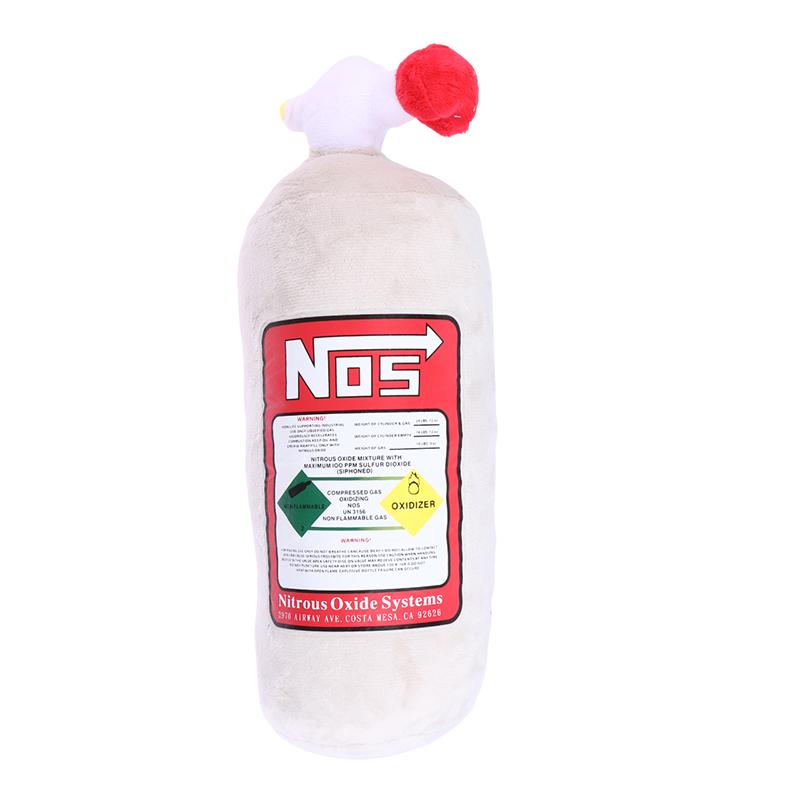 Pernă pentru Gât Scaun Auto Creativă Sticlă cu Oxid Nitros Pluș Moale Tetiere Auto Decorațiune Auto Suport Gât Pernă Scaun