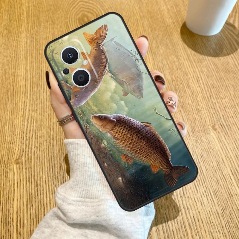 Chub Carp Fish Funda For OPPO Reno 7 8 Lite 14 F 13F 12F 11F 13 12 11 10 Pro OPPO Find X9 X8 X6 X5 Pro Case