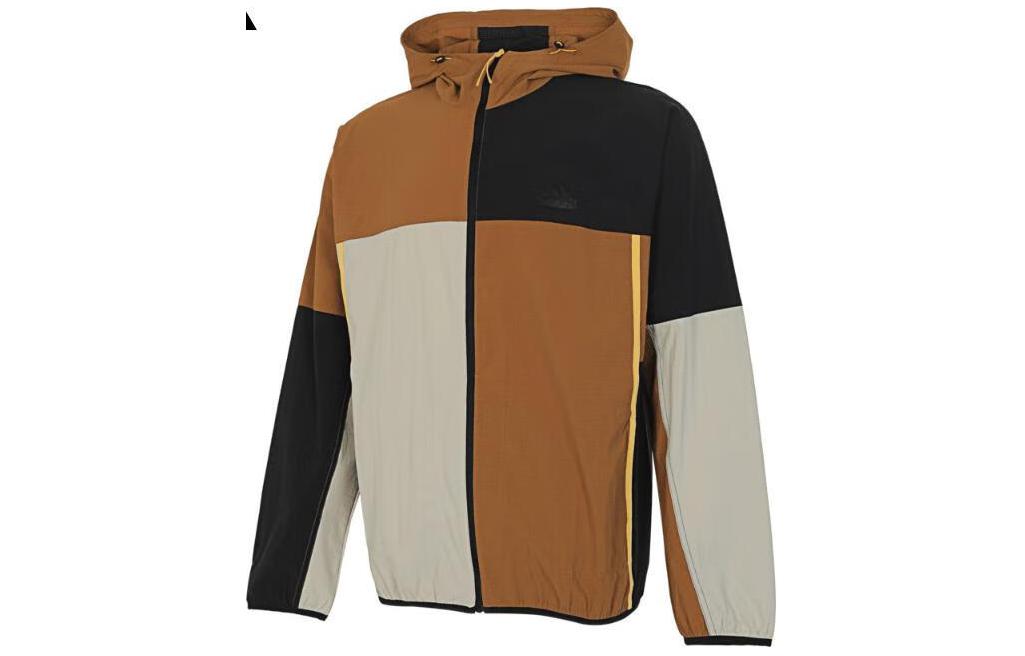 

Adidas Clothing Jackets & Coats Men s Brown/Black/Gray JI9816 XL