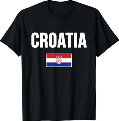 Kroatien Kroatische Flagge Hrvatska T-Shirt