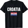 Croatia Croatian Flag Hrvatska T-Shirt