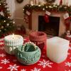 Christmas Santa Flowerpot Silicone Molds Easy Demolding Dishwasher Safe For Making Soap Chocolate Holiday Resin Craft