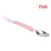 1Pc Double Head Baby Feeding Spoon Scraping Pure Spoon Baby Fruit Scraper
