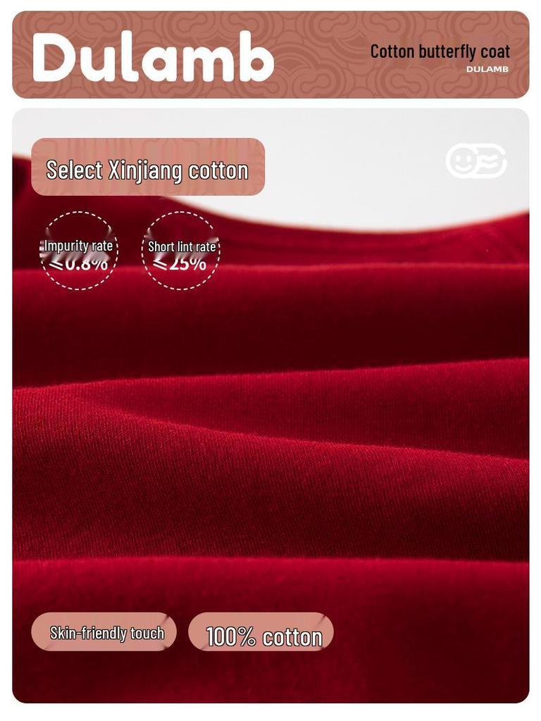 Newborn Full Moon Outfit: Pure Cotton Monk Jumpsuit - Infant Toddler Bodysuit for Spring and Autumn