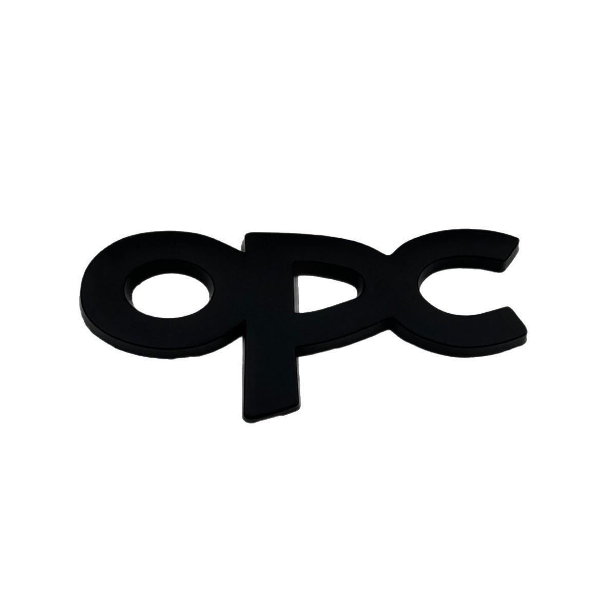 

OPC Metal Car Sticker for Buick Regal & Opel Models чорний