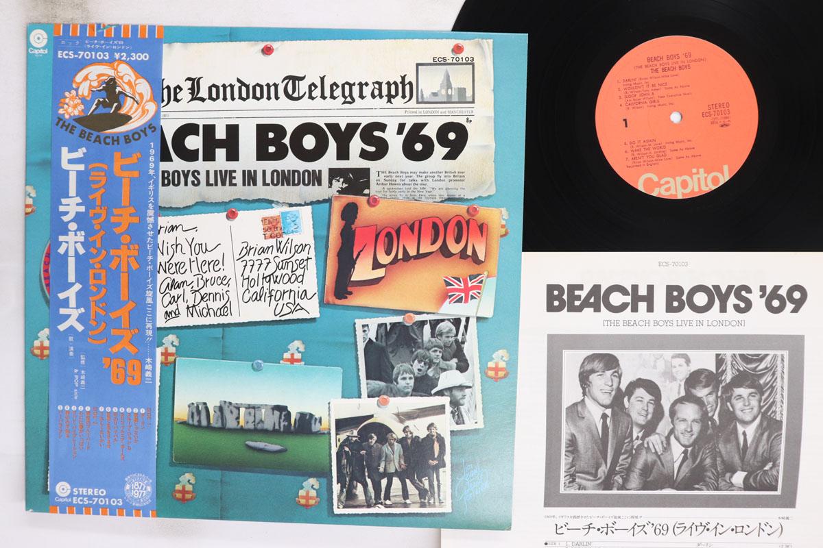 

LP Record BEACH BOYS Beach Boys 69 ECS70103 CAPITOL 1977 Japan Obi Rock Used