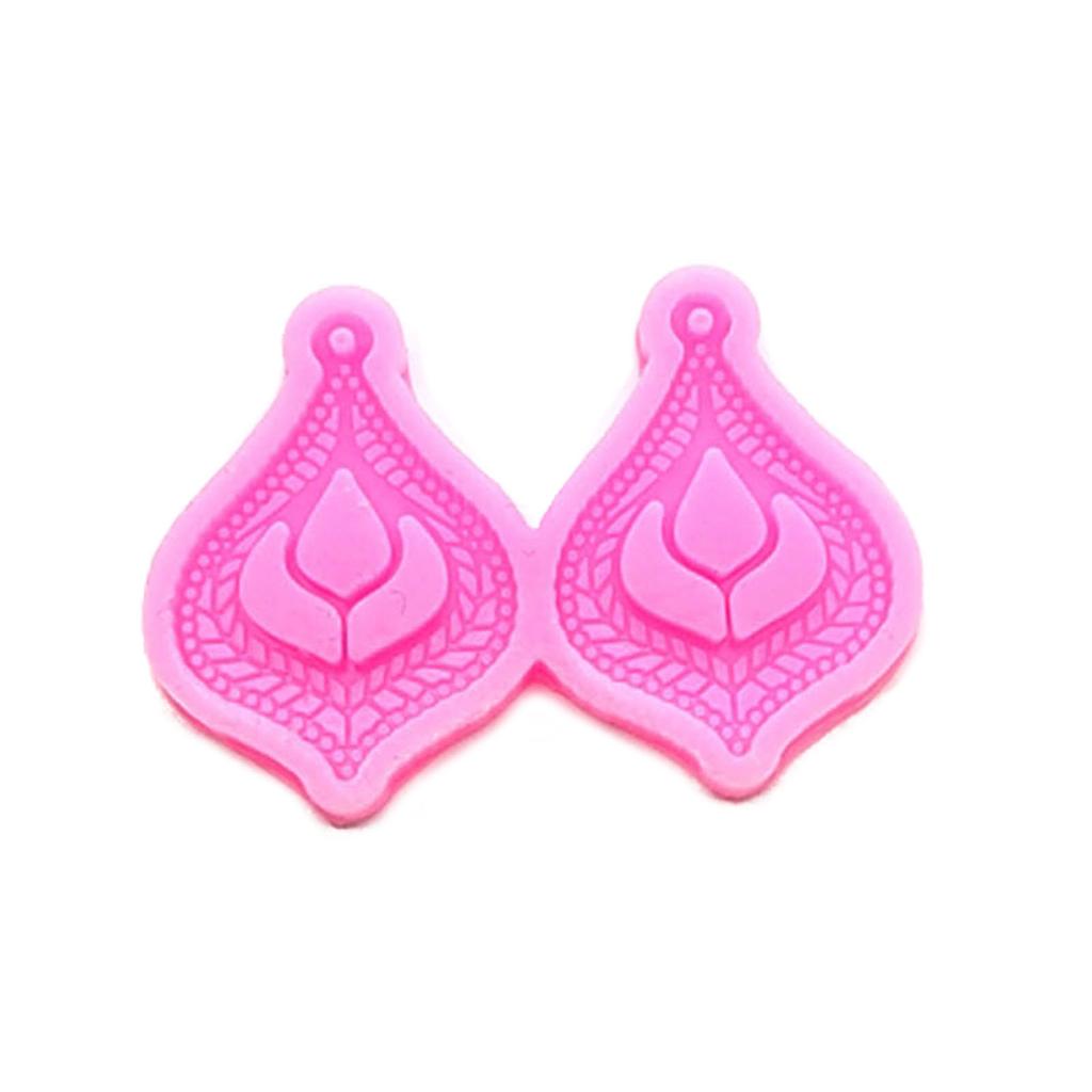 Ohrring-Harzformen, Schmuckgussform, DIY-Herstellung, Bastelform für Frauen, Ohrringe, Anhänger, Basteln, Geschenkzubehör