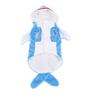 3D Shark Pet Costume for Small Dogs & Cats - Autumn/Winter & Halloween Wear