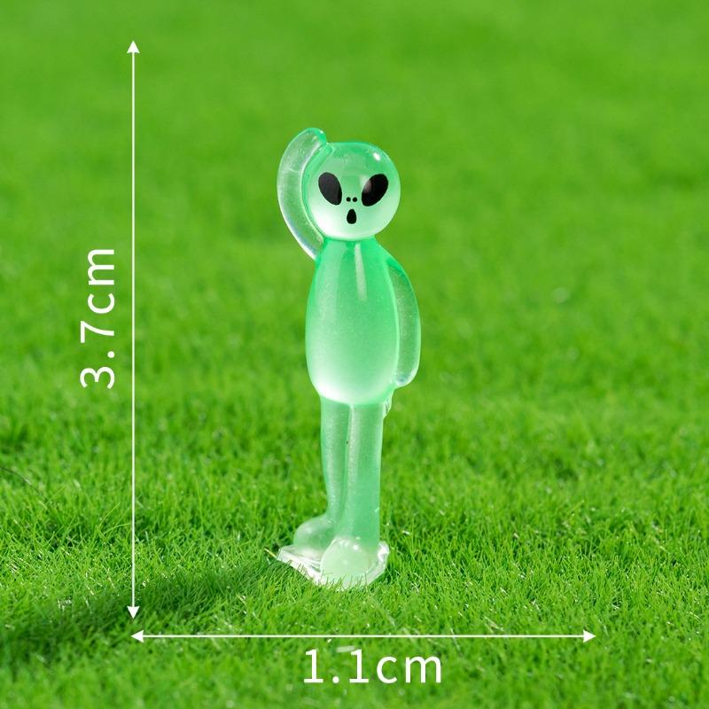 New micro landscape creative luminous alien elf DIY ornament accessories mini ornament