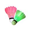 LED luminous badminton goose feather shuttlecocks (4 pieces)