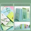 Thickened 4-Grid Plastic Book Stand and File Holder