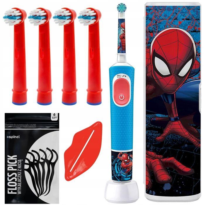 Electric Toothbrush - Oral-B - Vitality Pro 103 Spiderman - Child 3 Years and Over - Case and Accessories
