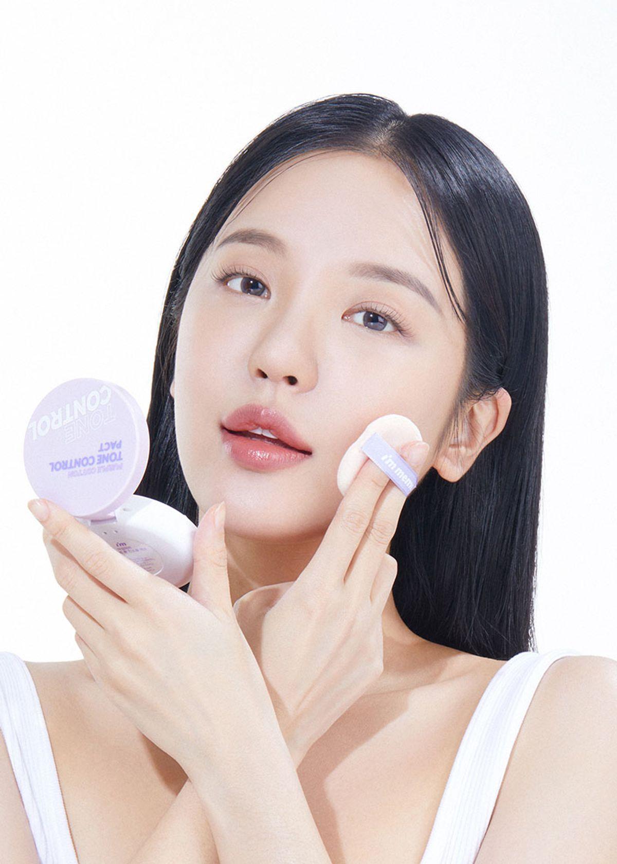 Purple Cotton Tone Control Pact