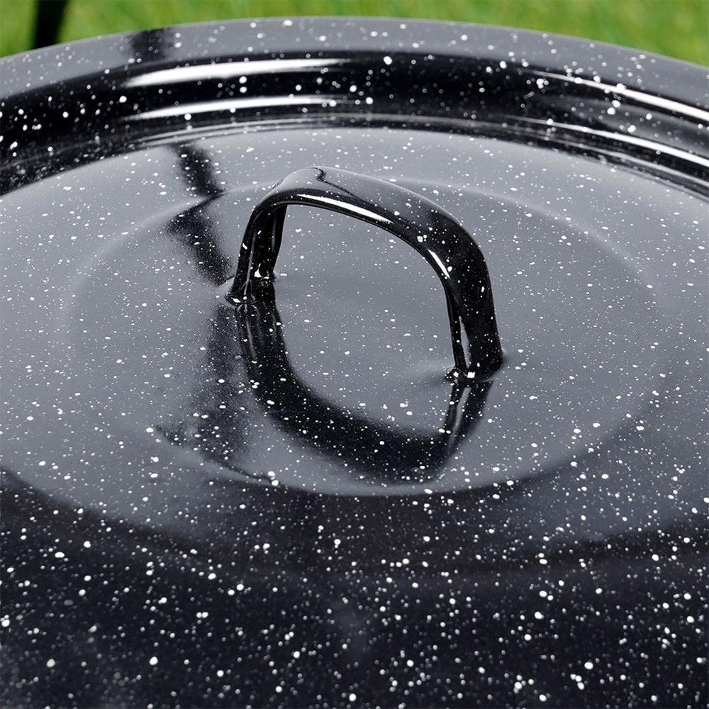 Emaildeckel für Kessel 40 cm, 13 l