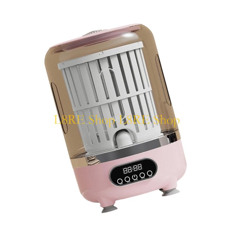 L8RE 3L Portable Mini Washing Machine Cordless Washer Underwear Cleaner for Socks Travel Camping Apartment Use
