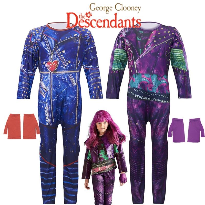Descendants 3 Mal And Audrey Cosplay Costume For Kids Perfect For Halloween Parties