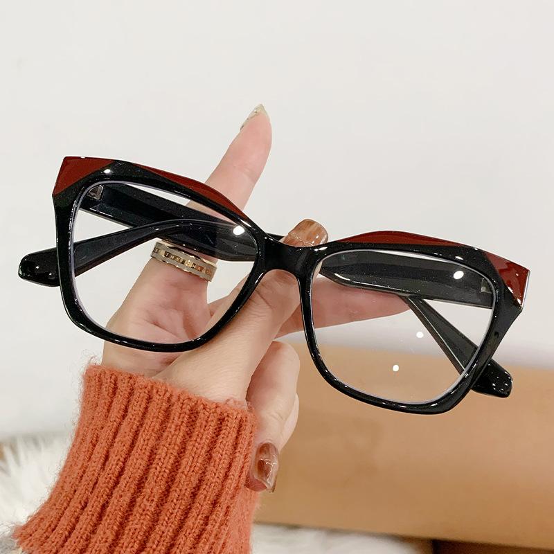 Luxury Cat Eye Computer Eyeglasses Women Brand Designer Gradient Color Reading Glasses Anti Blue Light Fashion Presbyopia Glasse