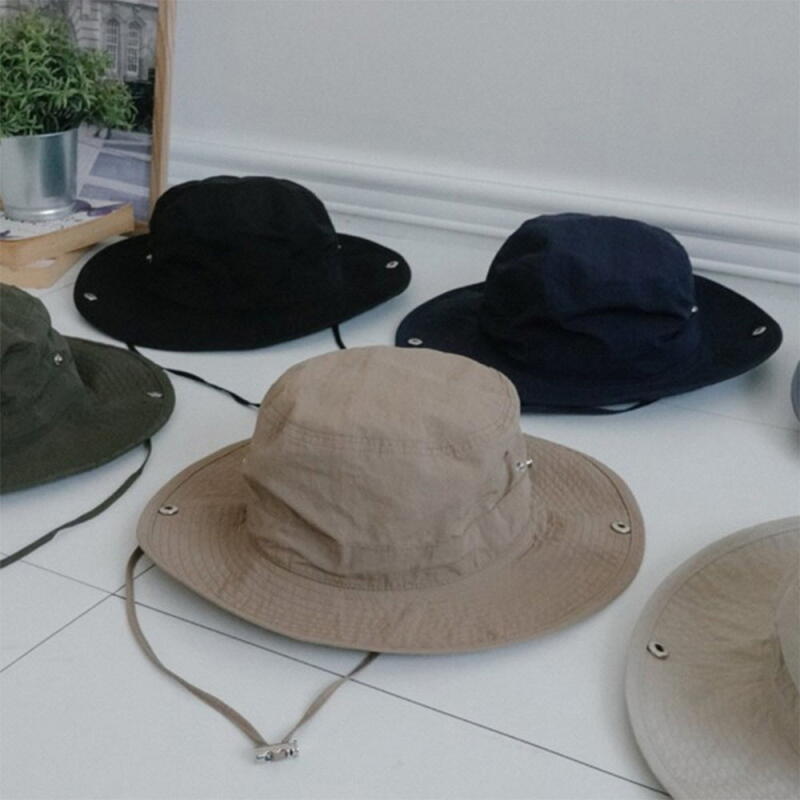 Женская соломенная шляпа-ведро в стиле походной ветки black