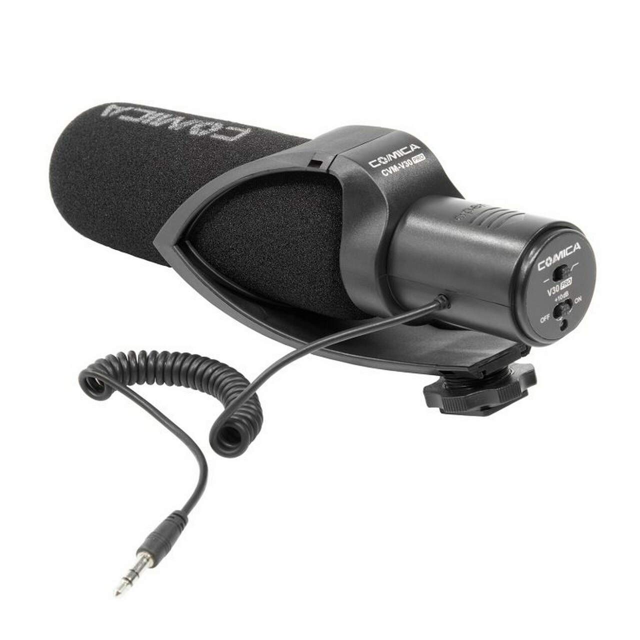 

Comica PRO External Camera Condenser Shotgun Directional Black CVM-V30 Microphone, Microphone, Microphone,