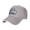 Hello There Cap Fashion Casual Baseball Caps Adjustable Hat Hip Hop Summer Unisex Baseball Hats Customizable Polychromatic