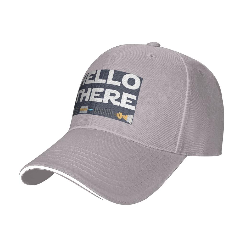 Hello There Cap Fashion Casual Baseball Caps Adjustable Hat Hip Hop Summer Unisex Baseball Hats Customizable Polychromatic